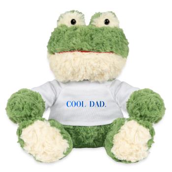 Cool Dad Gift Paternity Saying - MiniFeet® Frog Torge - sun yellow - Front