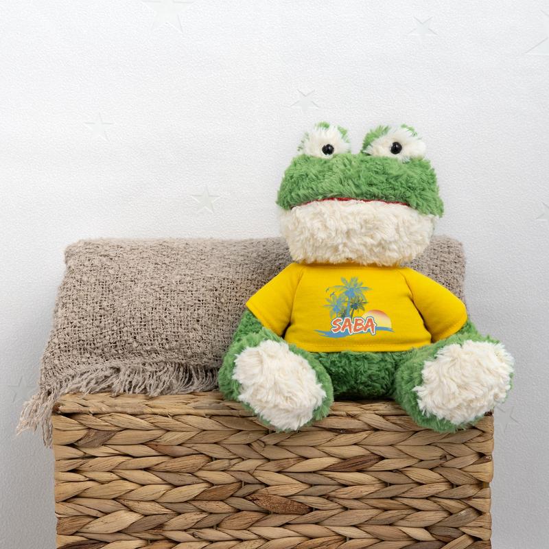 Saba as a beach MiniFeet® Frog Torge