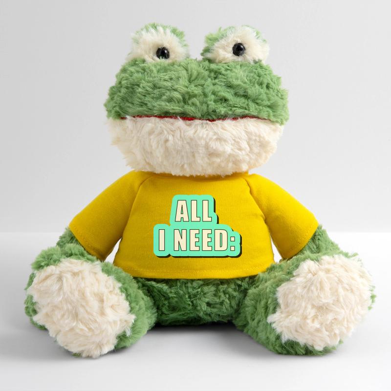All i need is... vector graphic MiniFeet® Frosch Torge