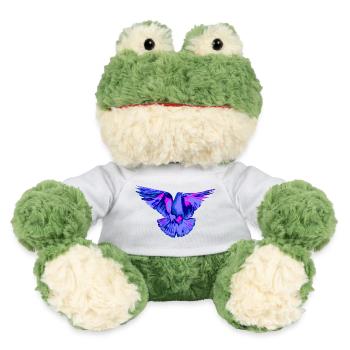 Taube blau - MiniFeet® Frosch Torge - Sonnengelb - Vorne