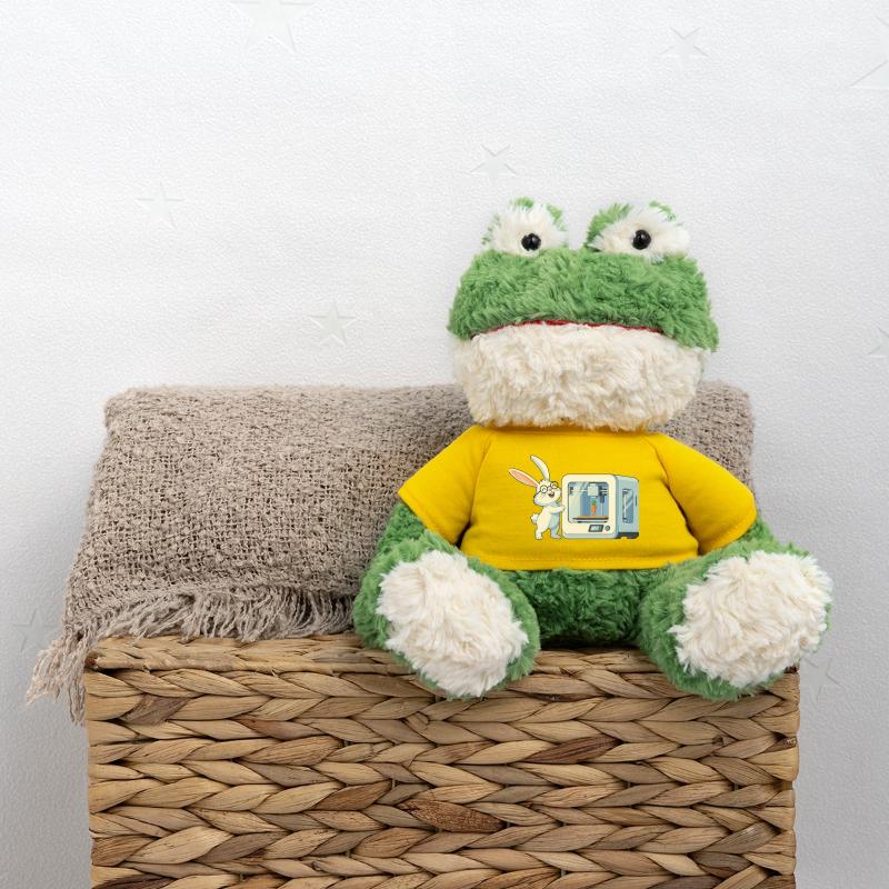 Funny Rabbit Nerd Programmeur Imprimante 3D Grenouille Torge MiniFeet®