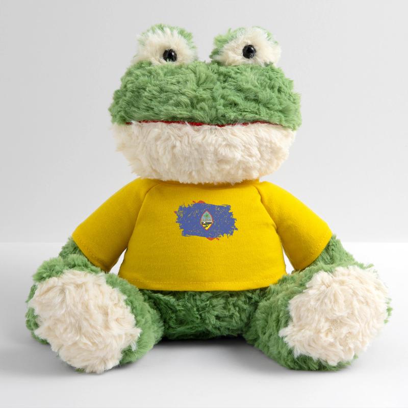 Drapeau de Guam Grunge Drapeau de Guam Grenouille Torge MiniFeet®