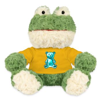 Gummibär Türkis - MiniFeet® Frosch Torge - Sonnengelb - Vorne