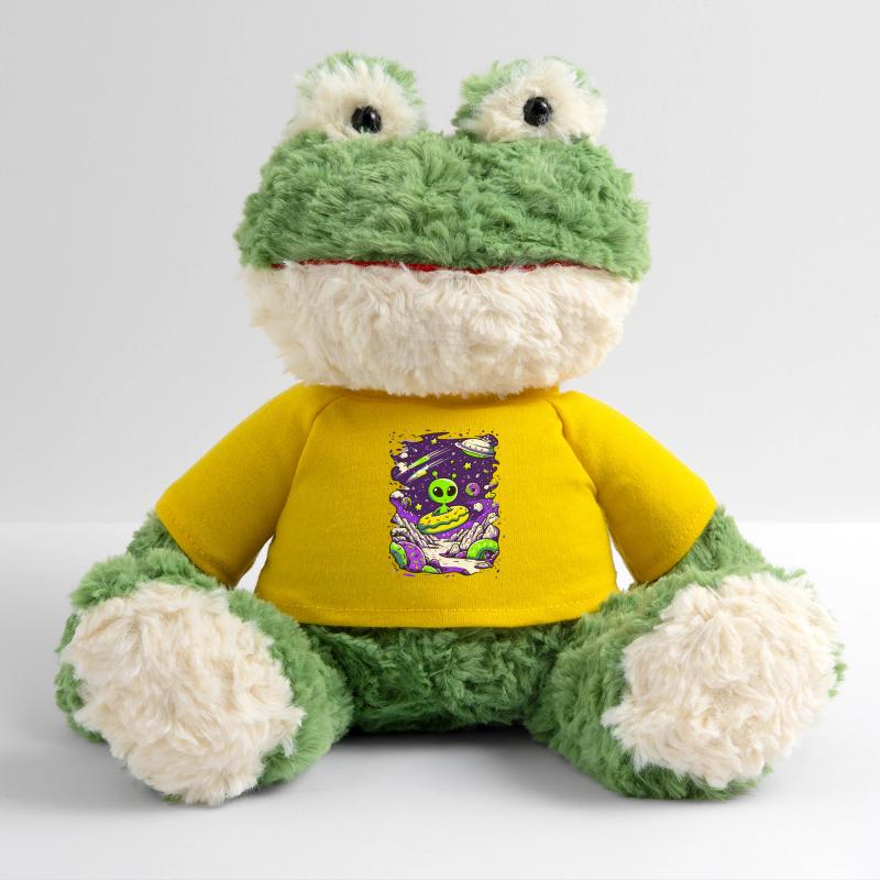 Beignet extraterrestre dans l’espace Grenouille Torge MiniFeet®