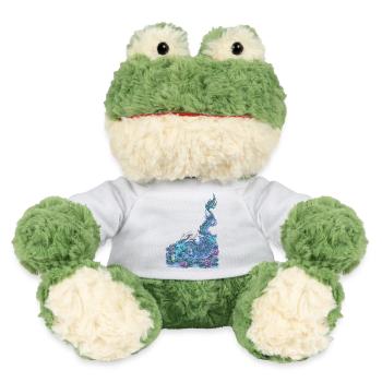 See Wasserdrache Geschenk Mangadrache Frosch - MiniFeet® Frosch Torge - Sonnengelb - Vorne