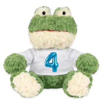 vier_blau - MiniFeet® Frosch Torge - Sonnengelb - Vorne