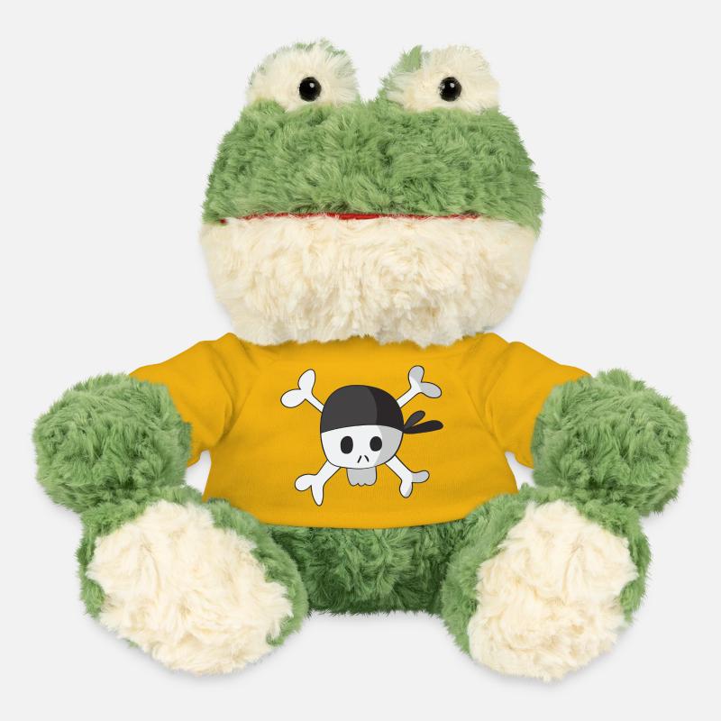 pirate - Grenouille Torge MiniFeet® - jaune soleil