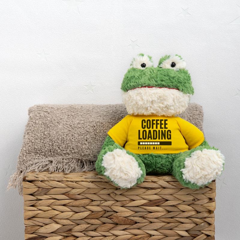 Coffee Loading Please Wait MiniFeet® Frog Torge