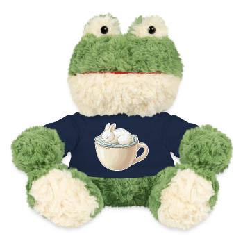 Sleeping rabbit in a cup - MiniFeet® Frog Torge - french navy - Front