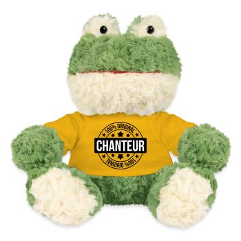 Chanteur – musique scène passion voix performance  - Grenouille Torge MiniFeet® - jaune soleil - Devant