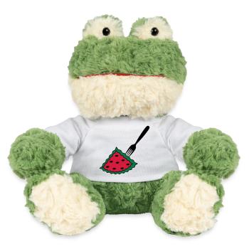 Melon with fork - MiniFeet® Frog Torge - sun yellow - Front
