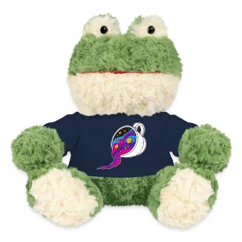 Cosmic Coffee Mug Galaxy River - MiniFeet® Frog Torge - french navy - Front