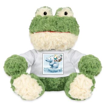Der gefrorene Bär auf seinem Gletscher! - MiniFeet® Frosch Torge - Sonnengelb - Vorne