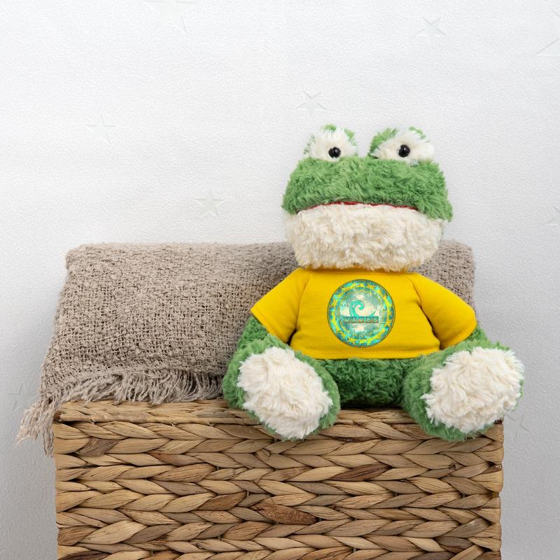 Abstract Waves Pattern MiniFeet® Frog Torge