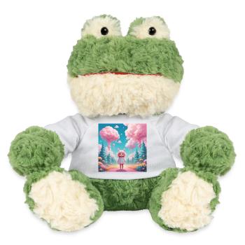Girl in Cotton Candy Forest - MiniFeet® Frog Torge - sun yellow - Front