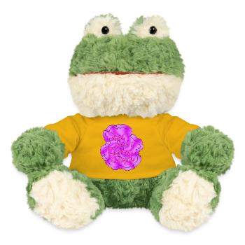 Barbe à papa Violet-Rose - Grenouille Torge MiniFeet® - jaune soleil - Devant