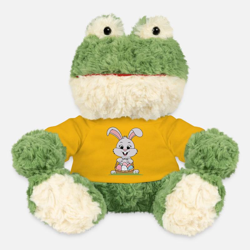 Lapin de Pâques - Grenouille Torge MiniFeet® - jaune soleil