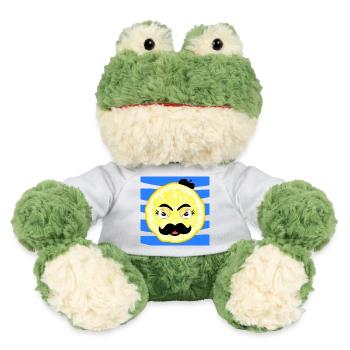 Papa Moustache - Père Barbe - Grenouille Torge MiniFeet® - jaune soleil - Devant