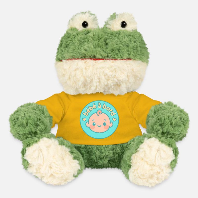 Bébé à bord pastel - Grenouille Torge MiniFeet® - jaune soleil
