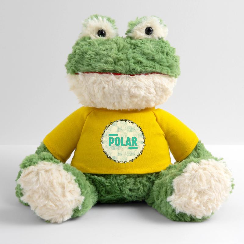 Polar Block Pattern MiniFeet® Frog Torge