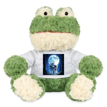 Wolf und Fee unter dem blauen Mond - MiniFeet® Frosch Torge - Sonnengelb - Vorne