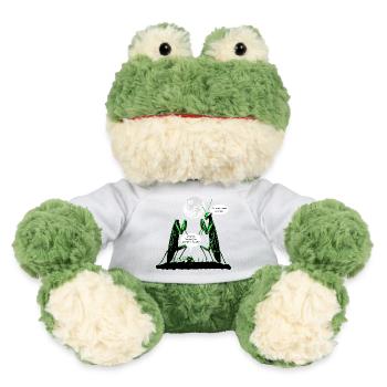 DU LÄSST MICH DEN VERSTAND VERLIEREN (Liebe, Gottesanbeterin) - MiniFeet® Frosch Torge - Sonnengelb - Vorne