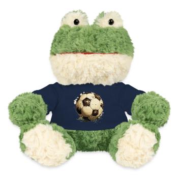Ballon de football - Grenouille Torge MiniFeet® - bleu marine - Devant