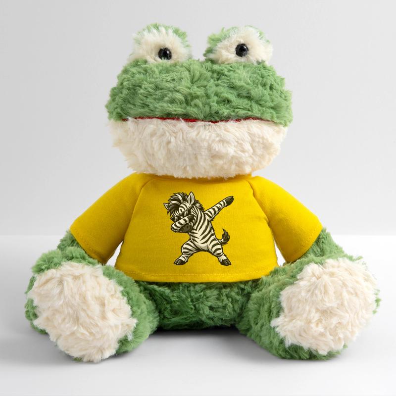 Dabbing Zebra MiniFeet® Frosch Torge