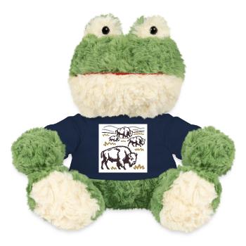 Bisonherde auf der Steppe - MiniFeet® Frosch Torge - French Navy - Vorne
