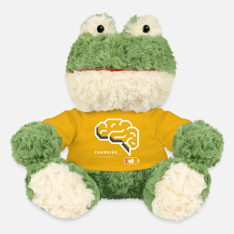 Charge neuronale Cerveau Graphique - Grenouille Torge MiniFeet® - jaune soleil