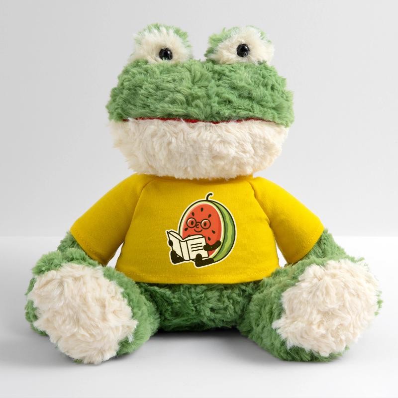 Héros de la lecture de pastèque Grenouille Torge MiniFeet®