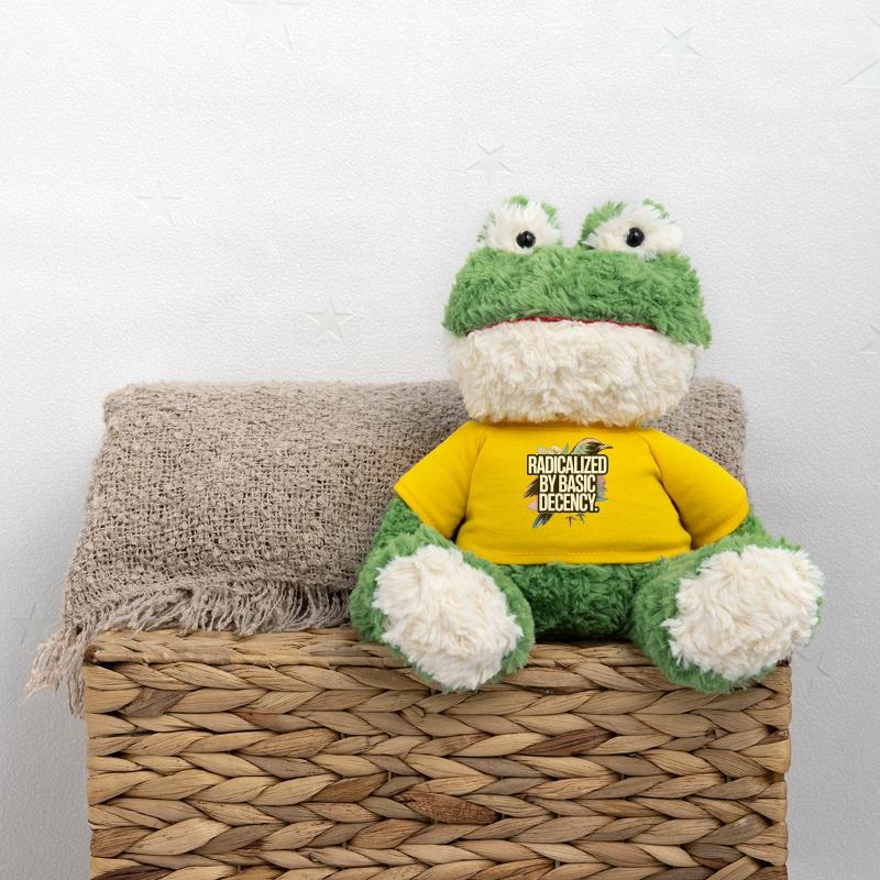 Radicalized by Basic Decency Statement MiniFeet® Frog Torge