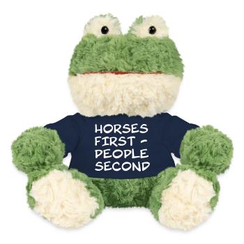 Les chevaux d’abord - Grenouille Torge MiniFeet® - bleu marine - Devant