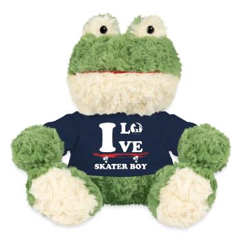 Skater Boy Love Design - MiniFeet® Frog Torge - french navy - Front