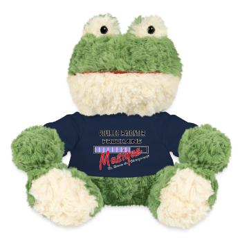 Logo Musique en Chargement ! - Grenouille Torge MiniFeet® - bleu marine - Devant
