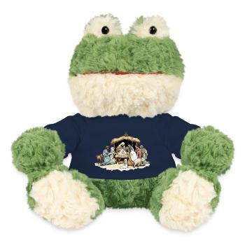 La crèche de la nativité - Grenouille Torge MiniFeet® - bleu marine - Devant