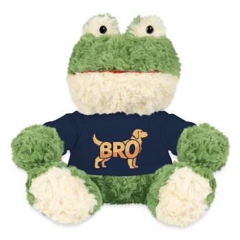 Bro Dog- Cool Pet Logo - MiniFeet® Frog Torge - french navy - Front
