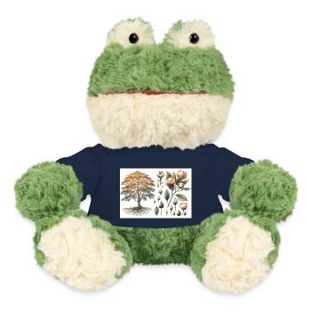 Magnolie Botanik - MiniFeet® Frosch Torge - French Navy - Vorne