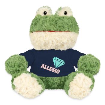 Geschenk für Allesio - MiniFeet® Frosch Torge - French Navy - Vorne