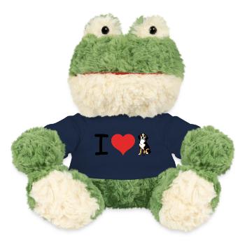 I love Beagles Heart - Pet Design - MiniFeet® Frosch Torge - French Navy - Vorne