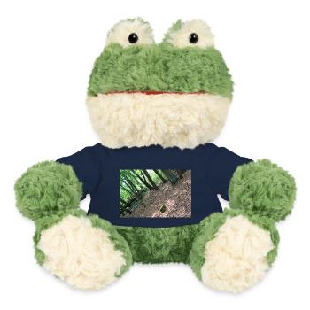 Forest Tree Trees Walk Nature Forester Poster - MiniFeet® Frog Torge - french navy - Front