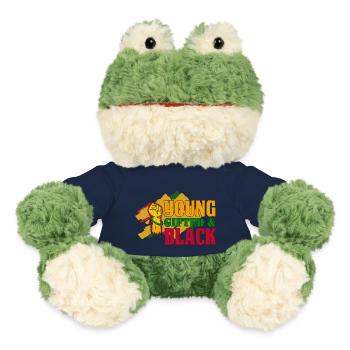 Black History Month Black History American - MiniFeet® Frosch Torge - French Navy - Vorne