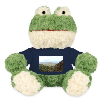 Berg Berge Berglandschaft Poster - MiniFeet® Frosch Torge - French Navy - Vorne