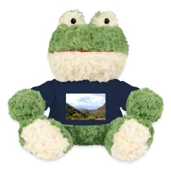 Montagnes de montagne Paysage de montagne Poster - Grenouille Torge MiniFeet® - bleu marine - Devant