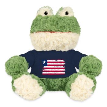 Liberia Flag Flag Peace Vintage - MiniFeet® Frog Torge - french navy - Front