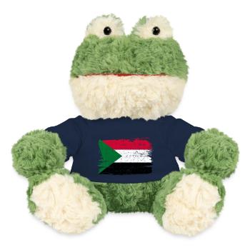 Sudan Flag Flag Peace Vintage - MiniFeet® Frog Torge - french navy - Front