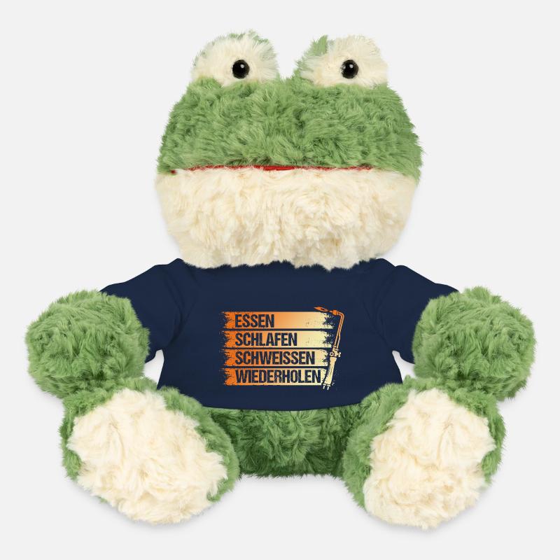 Welding Welding Workers Welder - MiniFeet® Frog Torge - french navy