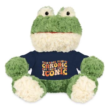 this back pain is chronic but these tiddies iconic - Grenouille Torge MiniFeet® - bleu marine - Devant