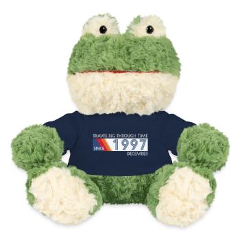 Funny Time Travel Birthday Design December 1997 - MiniFeet® Frog Torge - french navy - Front