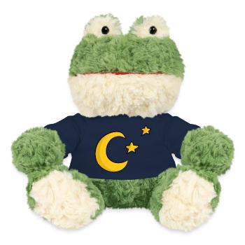 moon and stars - MiniFeet® Frog Torge - french navy - Front